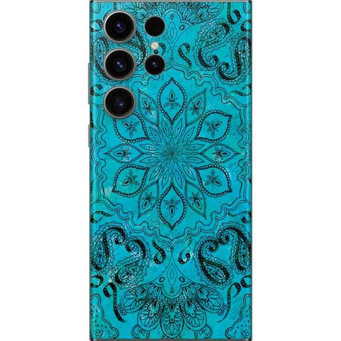 Blue Zen Ginseng Galaxy S23 Ultra Skin