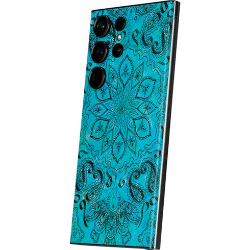 Blue Zen Ginseng Galaxy S23 Ultra Skin