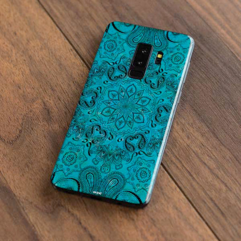 Blue Zen Ginseng Galaxy S9 Plus Skin