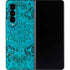 Blue Zen Ginseng Galaxy Z Fold4 5G Skin
