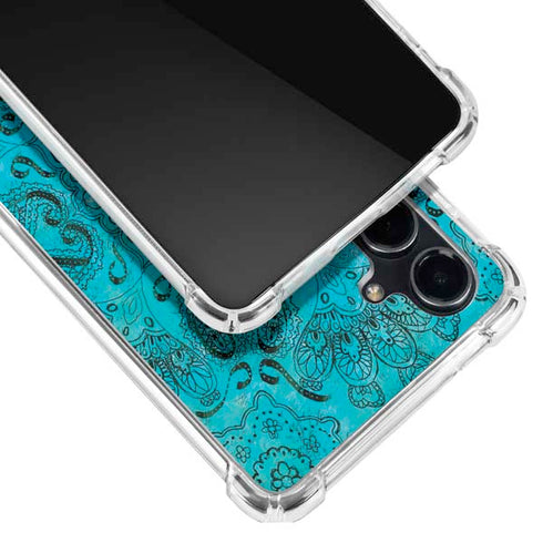 Blue Zen Ginseng Galaxy S23 FE Clear Case