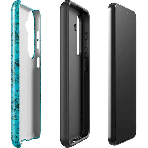 Blue Zen Ginseng Galaxy S24 Impact Case