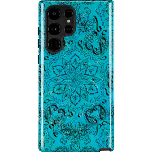 Blue Zen Ginseng Galaxy S24 Ultra Impact Case