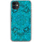 Blue Zen Ginseng iPhone 11 Clear Case