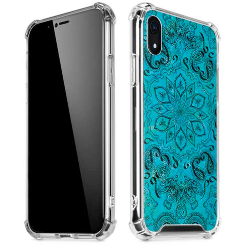Blue Zen Ginseng iPhone XR Clear Case