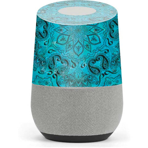 Blue Zen Ginseng Google Home Skin
