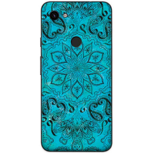 Blue Zen Ginseng Google Pixel 3a Skin