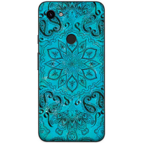Blue Zen Ginseng Google Pixel 3a XL Skin