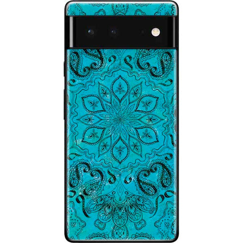 Blue Zen Ginseng Google Pixel 6 Skin