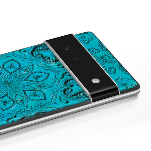 Blue Zen Ginseng Google Pixel 6 Skin