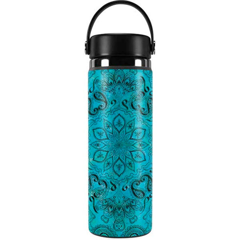 Blue Zen Ginseng Hydro Flask 20oz Wide Mouth Skin