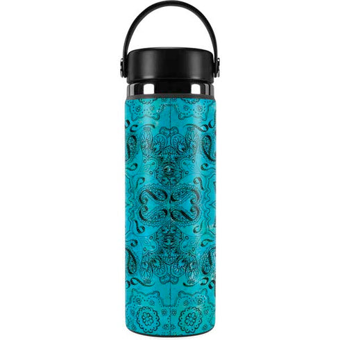 Blue Zen Ginseng Hydro Flask 20oz Wide Mouth Skin
