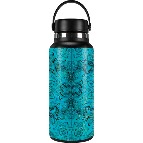 Blue Zen Ginseng Hydro Flask 32oz Wide Mouth Skin