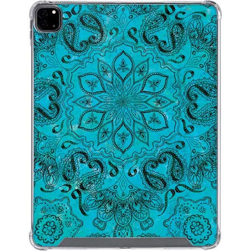 Blue Zen Ginseng iPad Pro 12.9in (2020) Clear Case