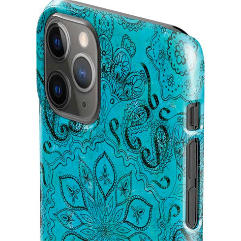 Blue Zen Ginseng iPhone 11 Pro Lite Case