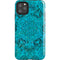 Blue Zen Ginseng iPhone 11 Pro Max Impact Case