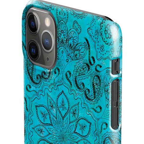 Blue Zen Ginseng iPhone 11 Pro Max Lite Case