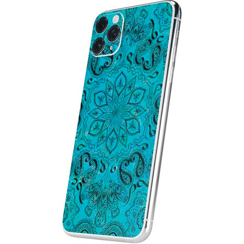 Blue Zen Ginseng iPhone 11 Pro Max Skin