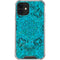 Blue Zen Ginseng iPhone 12 Clear Case