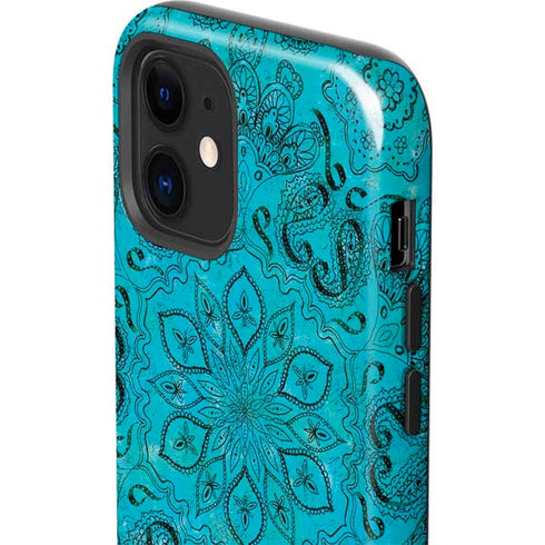 Blue Zen Ginseng iPhone 12 Impact Case