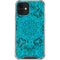 Blue Zen Ginseng iPhone 12 Mini Clear Case