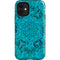 Blue Zen Ginseng iPhone 12 Mini Impact Case