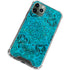 Blue Zen Ginseng iPhone 12 Pro Clear Case