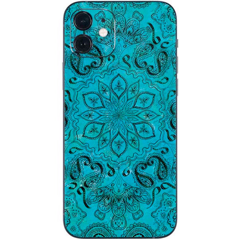 Blue Zen Ginseng iPhone 12 Skin