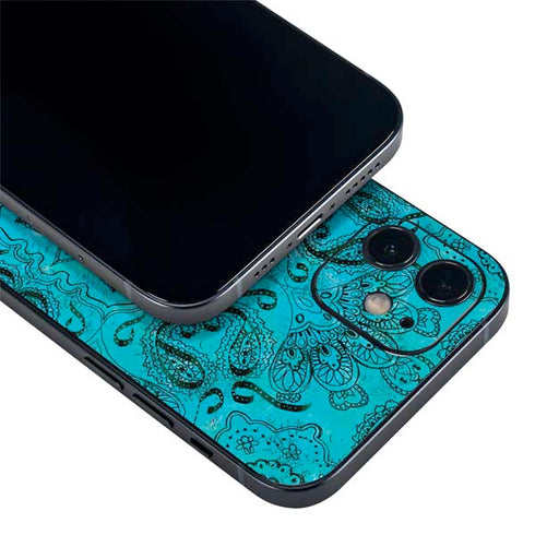 Blue Zen Ginseng iPhone 12 Skin