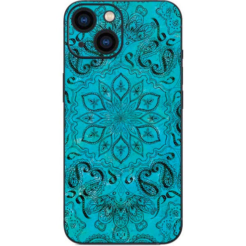 Blue Zen Ginseng iPhone 13 Mini Skin