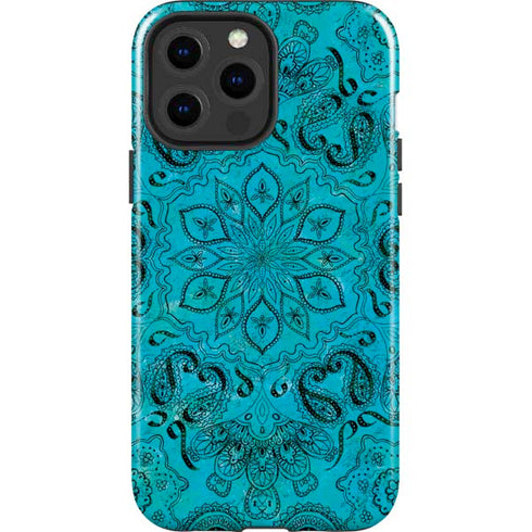 Blue Zen Ginseng iPhone 13 Pro Max Impact Case