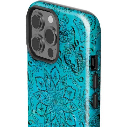 Blue Zen Ginseng iPhone 13 Pro Max Impact Case