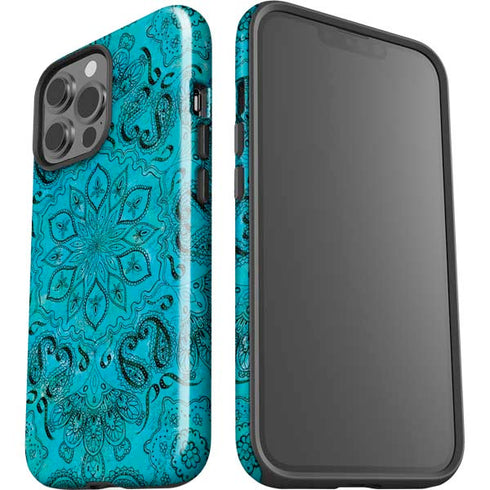 Blue Zen Ginseng iPhone 13 Pro Max Impact Case