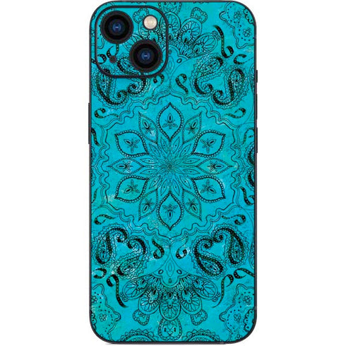 Blue Zen Ginseng iPhone 13 Skin