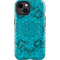 Blue Zen Ginseng iPhone 14 Plus Impact Case
