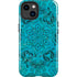 Blue Zen Ginseng iPhone 14 Plus Impact Case