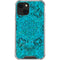 Blue Zen Ginseng iPhone 14 Plus Clear Case