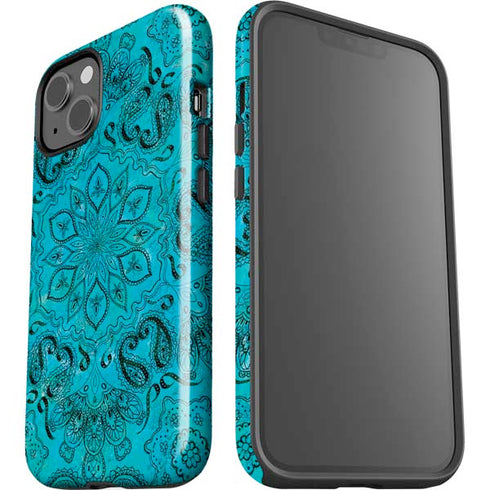 Blue Zen Ginseng iPhone 15 Impact Case