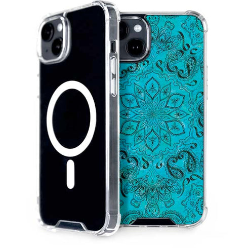Blue Zen Ginseng iPhone 15 Plus MagSafe Case