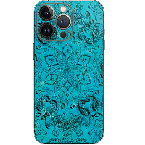 Blue Zen Ginseng iPhone 14 Pro Skin