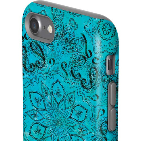 Blue Zen Ginseng iPhone SE (2nd & 3rd Gen) Pro Case