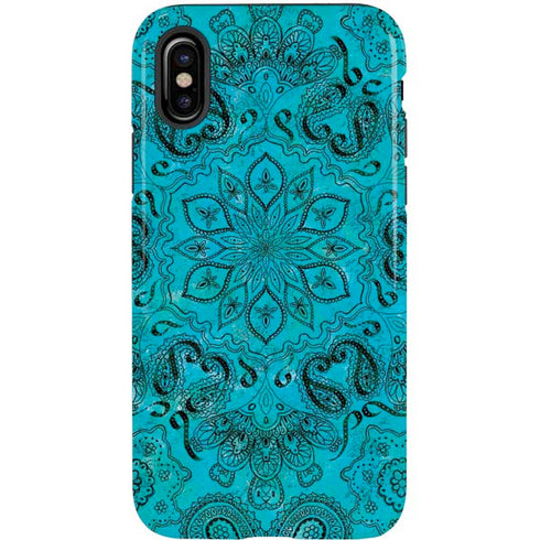 Blue Zen Ginseng iPhone X Pro Case