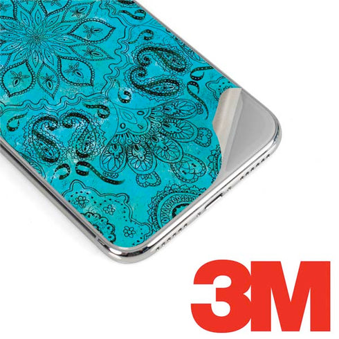 Blue Zen Ginseng iPhone X Skin