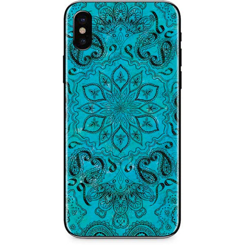 Blue Zen Ginseng iPhone XS Max Skin