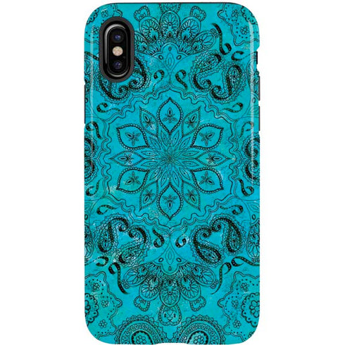 Blue Zen Ginseng iPhone XS Pro Case