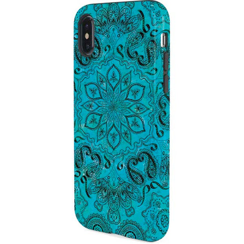Blue Zen Ginseng iPhone XS Pro Case