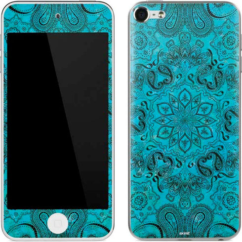 Blue Zen Ginseng Apple iPod Skin
