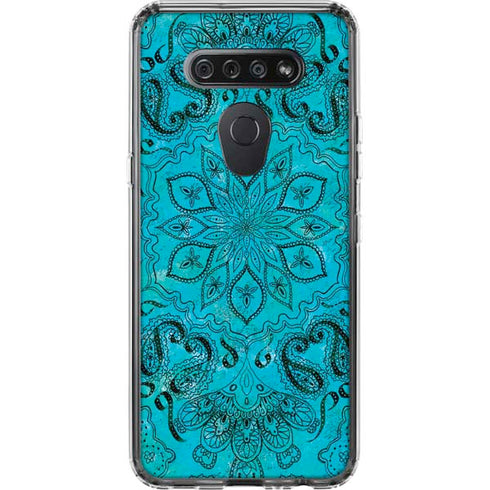 Blue Zen Ginseng LG K51/Q51 Clear Case