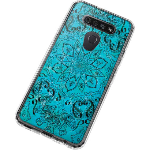 Blue Zen Ginseng LG K51/Q51 Clear Case