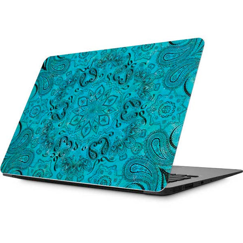 Blue Zen Ginseng Apple MacBook Skin